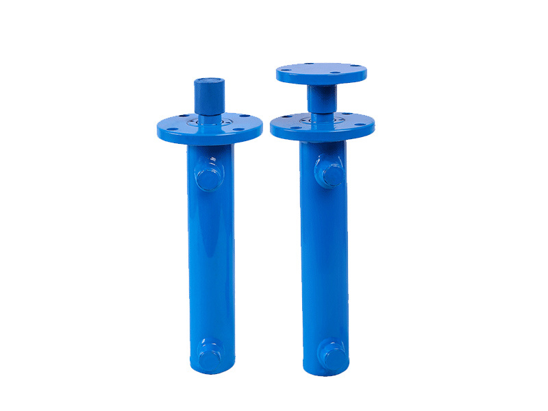 3 tons HSG50 chrome plated flange hydraulic cylinder