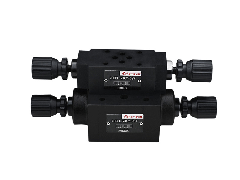 Stacked two-way throttle valve MTCV02W/03W